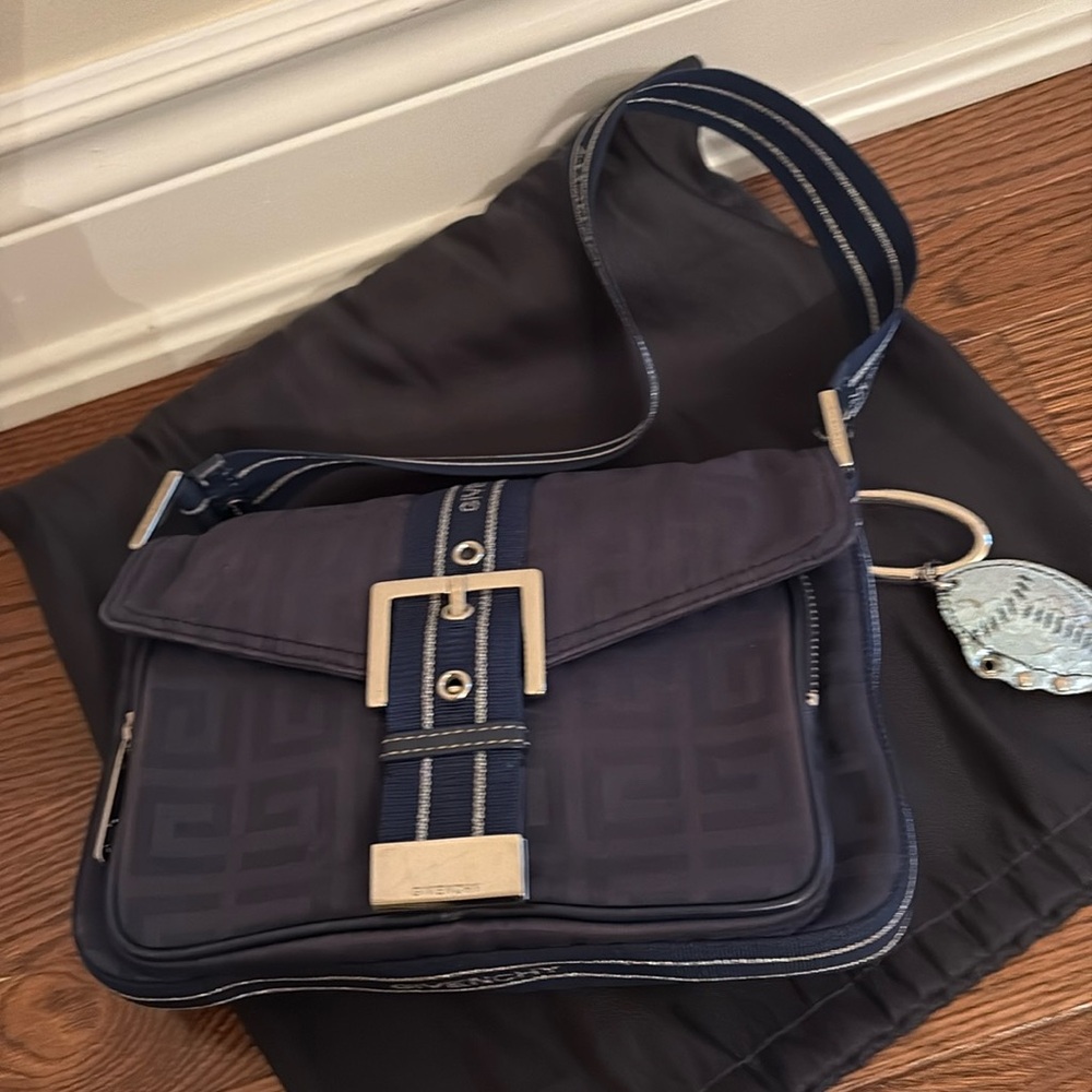 So beautiful navi blue givenchy handbag